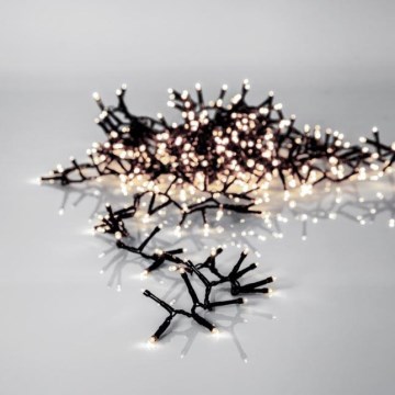Eglo - LED-Weihnachtskette für draußen ICE 800xLED 16m IP44 warmweiß