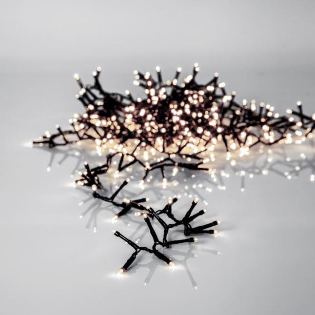Eglo - LED-Weihnachtskette für draußen ICE 800xLED 16m IP44 warmweiß