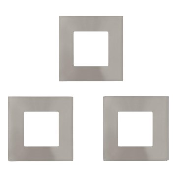 Eglo - LOT 3x LED Spot encastrable FUEVA 1xLED/2,7W/230V