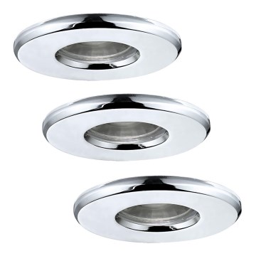 Eglo - LOT 3x Spot salle de bain IGOA 1xLED/3,3W/230V IP44