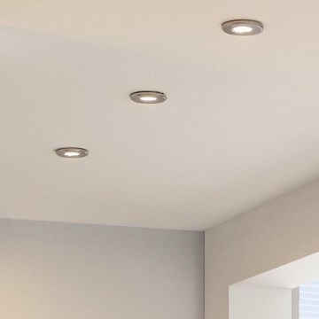 Eglo - Lot de 3 spots encastrés LED PENETO 1xGU10-LED/3W/230V