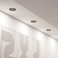 Eglo - Lot de 3 spots LED encastrables dimmables RGBW, 4,7 W, 230 V, 2700–6500 K, noir