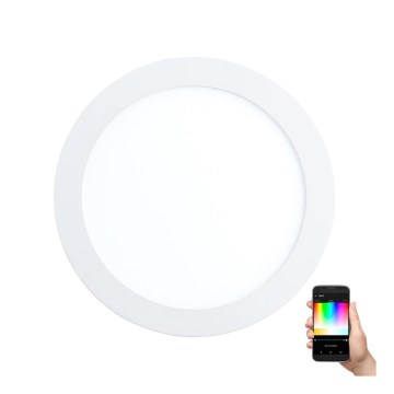 Eglo - Luminaire encastré LED RGBW dimmable FUEVA-C LED/15,6 W/230 V Ø 22,5 cm