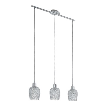 Eglo - Lustre en cristal 3xE27/60W/230V