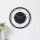 Eglo - Orologio da parete 1xAA diametro 40 cm nero/oro
