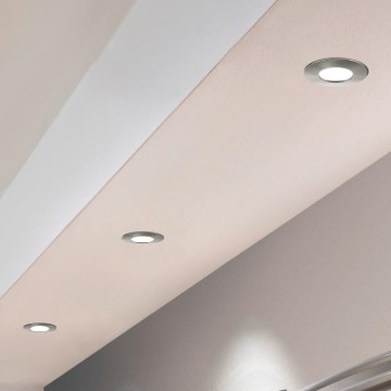 Eglo - PACK 3x Luminaire LED encastrable PINEDA 1xLED/4,9W/230V