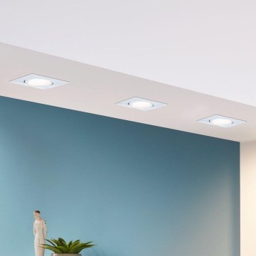 Eglo - PACK 3x Luminaire LED encastrable PINEDA 1xLED/4,9W/230V