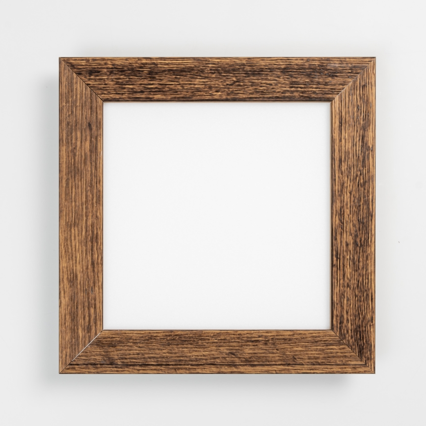 Eglo - Plafonnier LED RGBW dimmable en saillie SALOBRENA-C WOOD LED/16W/230V 2700-6500K 34x34 cm brun + télécommande
