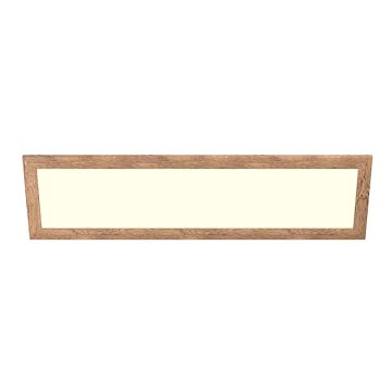 Eglo - Pannello a plafone LED SALOBRENA-RW WOOD LED/34W/230V 2700/4000K 124x34 cm marrone