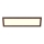 Eglo - Pannello a plafone LED SALOBRENA-RW WOOD LED/34W/230V 2700/4000K 124x34 cm marrone scuro