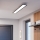 Eglo - Pannello LED a montaggio superficiale LED/28W/230V 2700/4000/6500K 120x15 cm nero