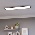 Eglo - Pannello LED RGBW dimmerabile a plafone LED/34W/230V 2700-6500K 120x30 cm nero