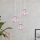 Eglo - Pendelleuchte an Kabel 3xE27/60W/230V glänzender Chrom