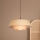 Eglo - Pendelleuchte mit Kabel, 1x E27/60W/230V, Lampenschirm aus Bast