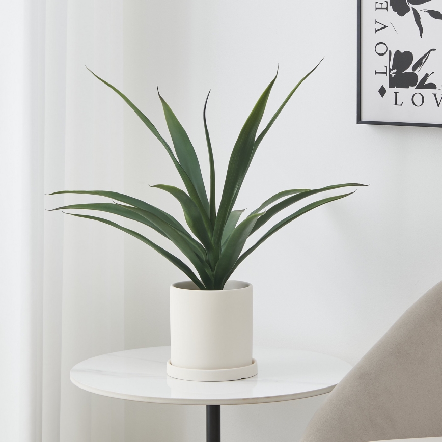 Eglo - Pianta artificiale in vaso da fiori 58x40,5 cm