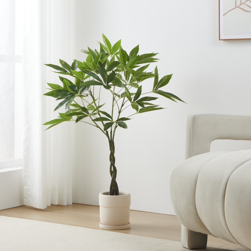 Eglo - Pianta artificiale in vaso da fiori 89x59 cm