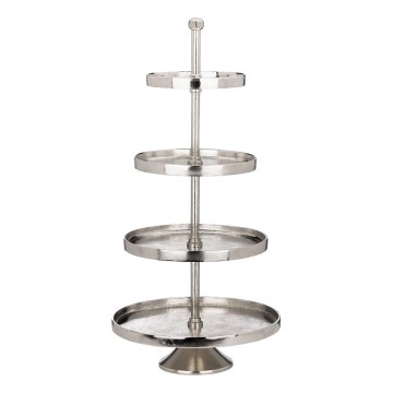Eglo - Piedistallo da servizio 70x35 cm cromo lucido
