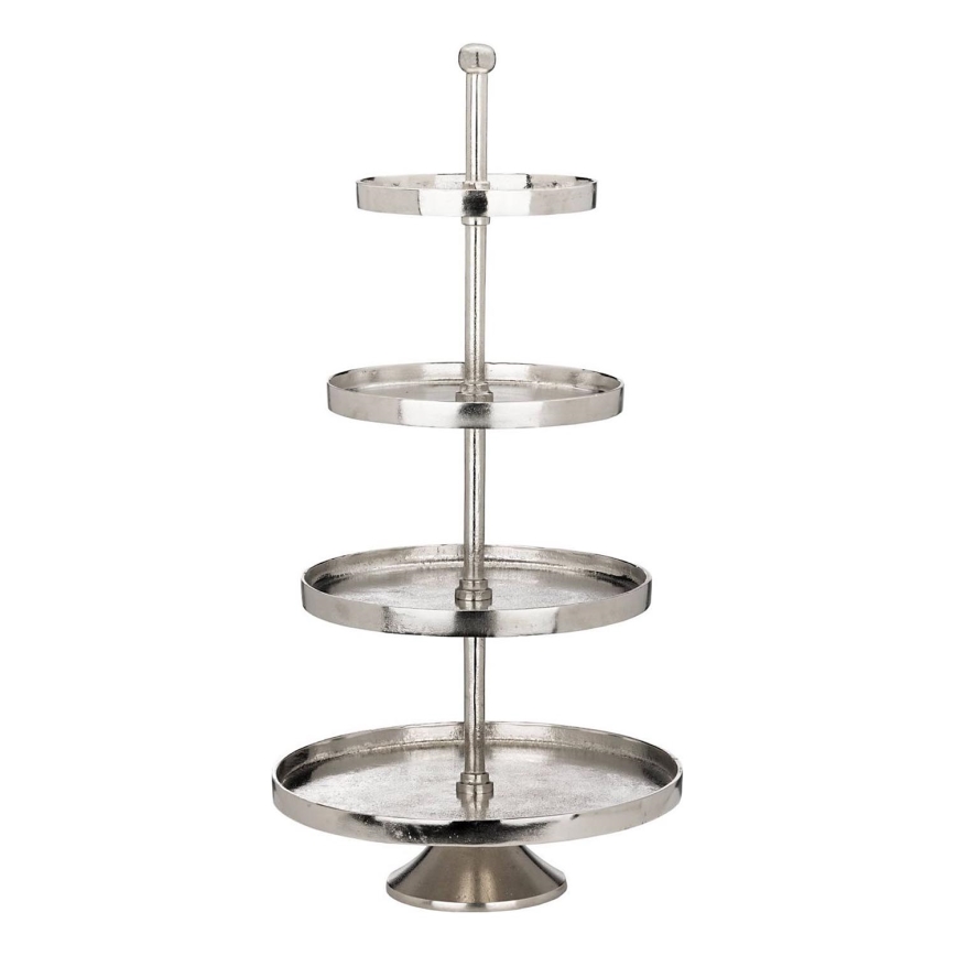 Eglo - Piedistallo da servizio 70x35 cm cromo lucido