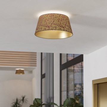 Eglo - Plafoniera 1xE27/25W/230V oro/rosa