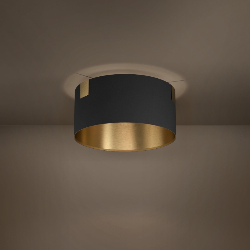 Eglo - Plafoniera 1xE27/40W/230V nero/oro