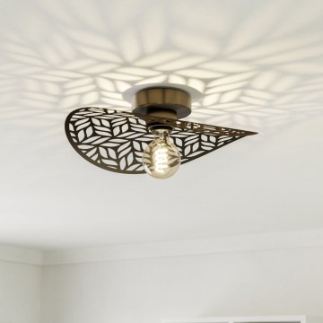 Eglo - Plafoniera 1xE27/60W/230V Ø 40 cm bronzo
