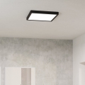 Eglo - Plafoniera a LED/13W/230V 2700/4000/6500K 29x29cm nera