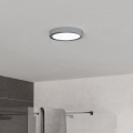 Eglo - Plafoniera da bagno a LED, 7,5 W/230 V, 2700/4000/6500 K, Ø 16,6 cm, IP44, cromo lucido