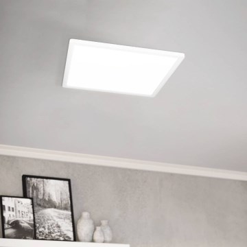 Eglo - Plafoniera da bagno LED/20,2 W/230 V 39x39 cm IP54 bianca
