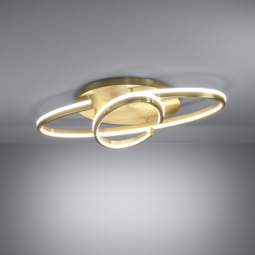 Eglo - Plafoniera da soffitto dimmerabile a LED LED/40W/230V 2200-6500K finitura oro + telecomando