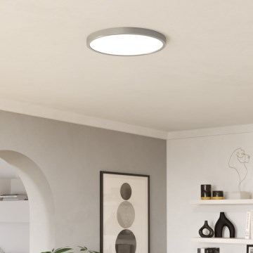 Eglo - Plafoniera LED 17W/230V 2700/4000/6500K Ø 38,9 cm cromo opaco