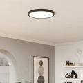 Eglo - Plafoniera LED/17W/230V 2700/4000/6500K Ø 38,9 cm nera