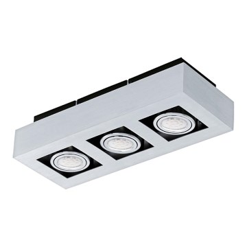 Eglo - Plafoniera LED 3xGU10-LED/5W/230V