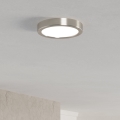 Eglo - Plafoniera LED/7,5W/230V 2700/4000/6500K Ø 16,6 cm cromo satinato