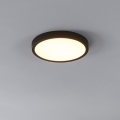 Eglo - Plafoniera LED con sensore di movimento LED/20,5W/230V 3000K nera Ø 28,5 cm