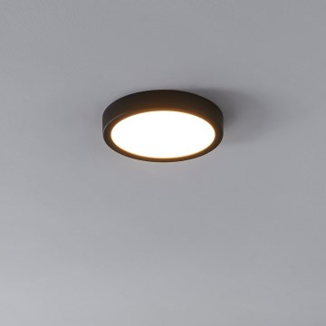 Eglo - Plafoniera LED con sensore LED/17W/230V 3000K nero