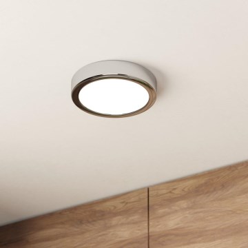 Eglo - Plafoniera LED da bagno 11W 230V IP44 cromo lucido Ø 16 cm