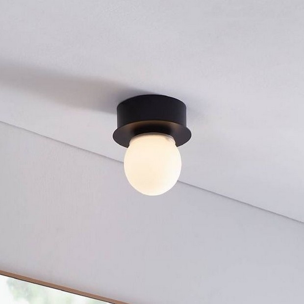 Eglo - Plafoniera LED da bagno LED/3,3W/230V IP44 nero