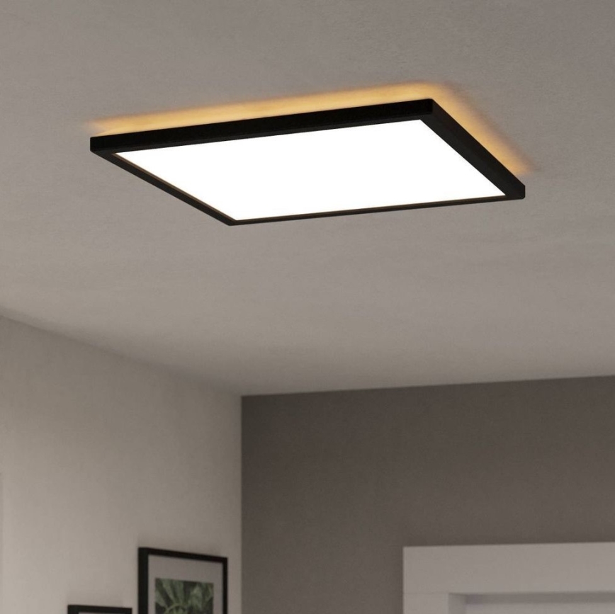 Eglo - Plafoniera LED da esterno LED/17,6W/230V 2700/4000/6500K 39x39 cm IP44 nero