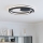 Eglo - Plafoniera LED dimmerabile 2xLED/20W/230V 2700-6500K Ø 48 cm nero + telecomando