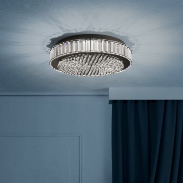 Eglo - Plafoniera LED dimmerabile LED/23,5W/230V 4000K nero