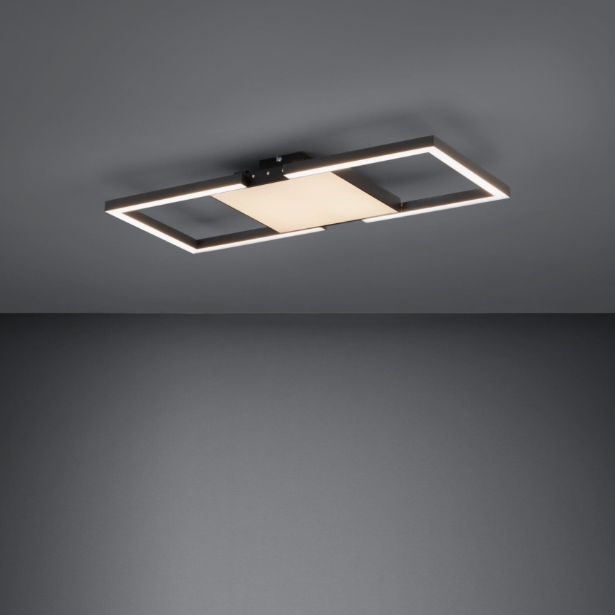 Eglo - Plafoniera LED dimmerabile LED/26,2W/230V 2700-6500K nero + telecomando