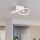Eglo - Plafoniera LED dimmerabile LED/40W/230V 2200-6500K Ø 83 cm bianca + telecomando