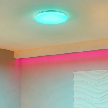 Eglo - Plafoniera LED RGBW dimmerabile / 20W / 230V / 2700-6500K / Ø 43 cm