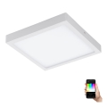 Eglo - Plafoniera LED RGBW dimmerabile FUEVA-C LED/21W/230V 30x30 cm