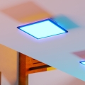 Eglo - Plafoniera LED RGBW dimmerabile LED/14W/230V 2700-6500K 30x30 cm nero