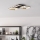 Eglo - Plafonnier à intensité variable LED/20W/230V 4000K noir/doré