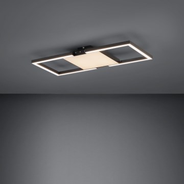 Eglo - Plafonnier à intensité variable LED/26,2W/230V 2700-6500K noir + Télécommande