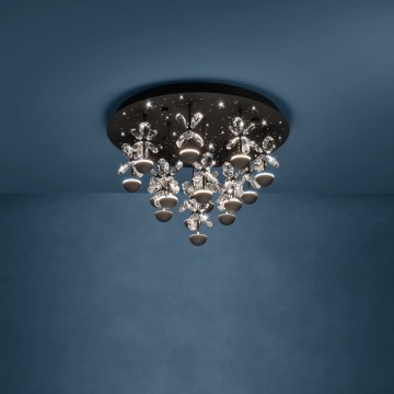 Eglo - Plafonnier à intensité variable LED/27W/230V 3000K noir