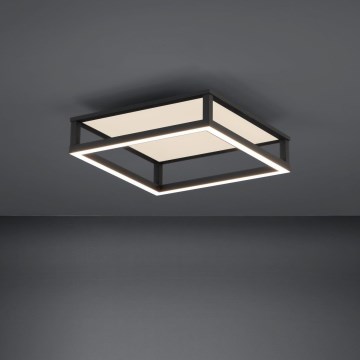 Eglo - Plafonnier à intensité variable LED/29,4W/230V 2700-6500K noir + Télécommande