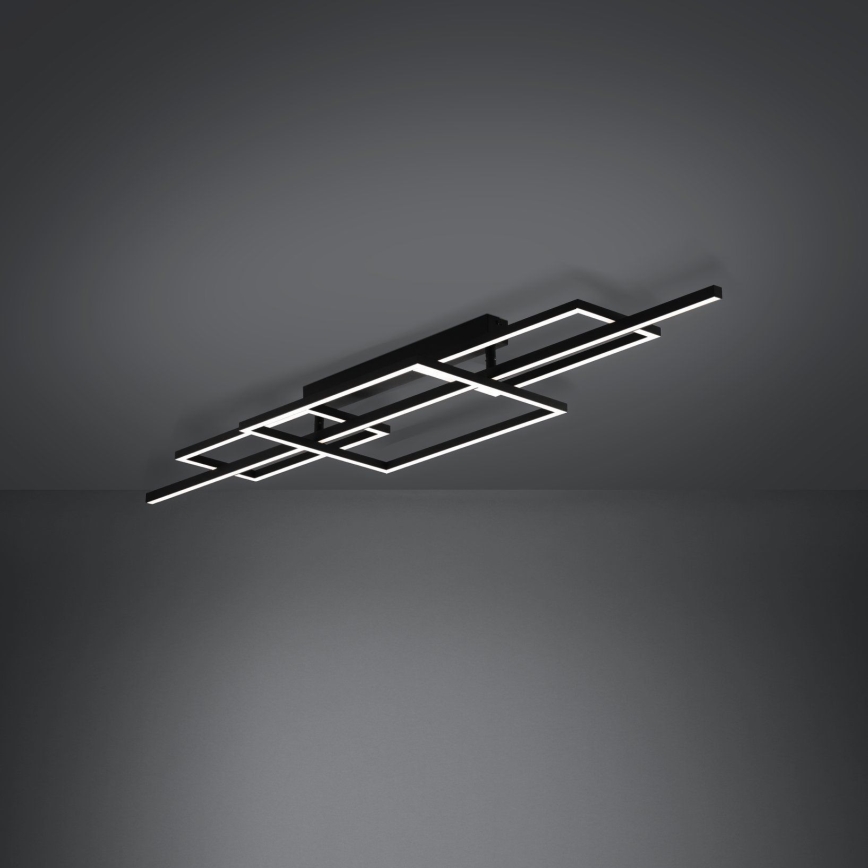 Eglo - Plafonnier à intensité variable LED/34,5W/230V 3000K noir